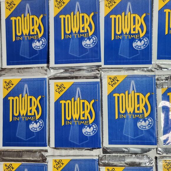 Towers In Time Vintage CCG Lot Of 15 Packs Of 8 Cards Brand New 1994 - Picture 3 of 5
